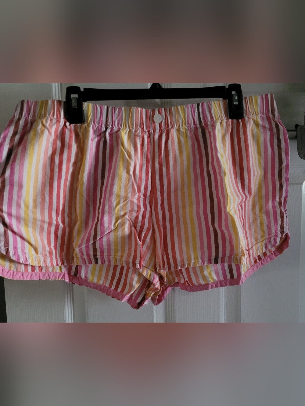 Striped Pastel Lounge Shorts